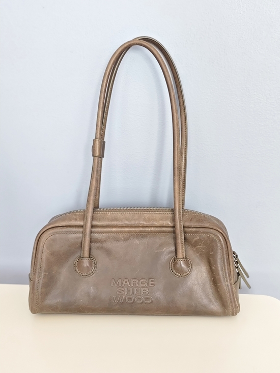 Margesherwood Handbags - Marge Sherwood brown baguette shoulder bag